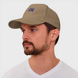 Бейсболка Магнитофон, цвет: миндальный — фото 2