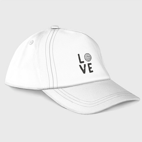 Бейсболка Lover volleyball / Белый – фото 3