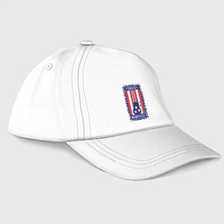 Бейсболка Это Нэшвилл, цвет: белый