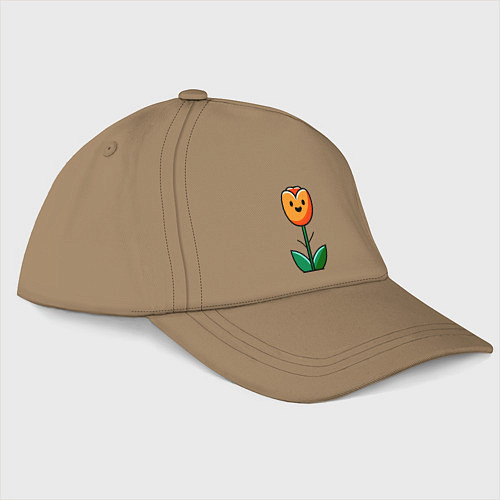 Бейсболка Веселый тюльпан / Миндальный – фото 3