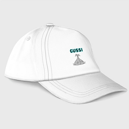 Бейсболка Гусси - два гуся / Белый – фото 3