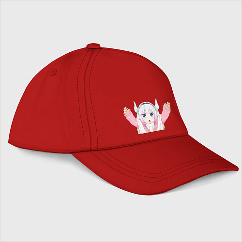 Бейсболка Канна Камуй Красавица / Красный – фото 3