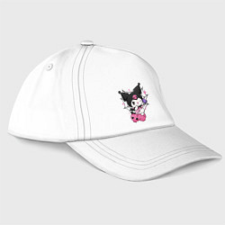 Бейсболка Куроми с леденцом, цвет: белый