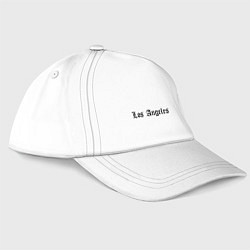 Бейсболка Black Los Angeles, цвет: белый