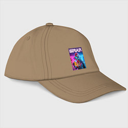 Бейсболка Cyber beersaur - neon glow