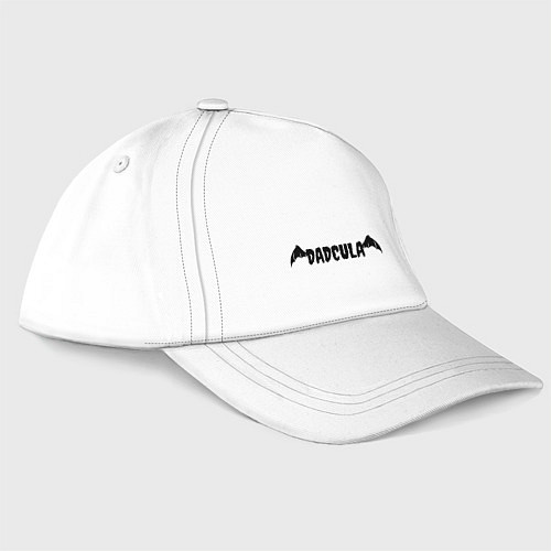 Бейсболка Dadcula - vampire / Белый – фото 3