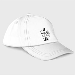 Бейсболка Witchy mama, цвет: белый