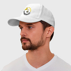 Бейсболка Катюшин стриптизер, цвет: белый — фото 2