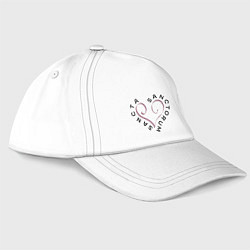Бейсболка Sancta sanctorum - святая святых, цвет: белый
