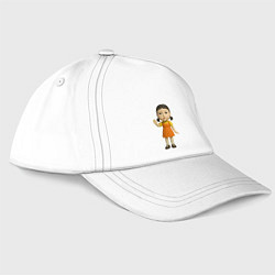 Бейсболка Кукла с жестом стой