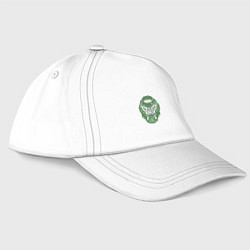 Бейсболка Doom slayer logo, цвет: белый