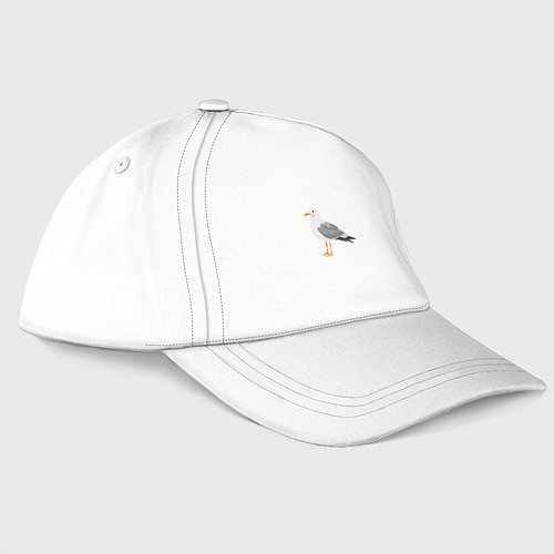 Бейсболка Чайка стоит / Белый – фото 3