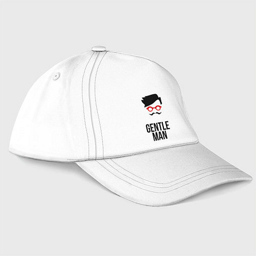 Бейсболка Gentleman / Белый – фото 3
