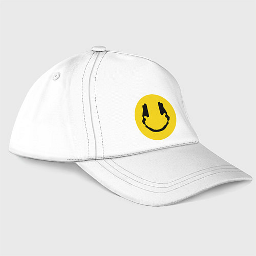 Бейсболка Smile Music / Белый – фото 3