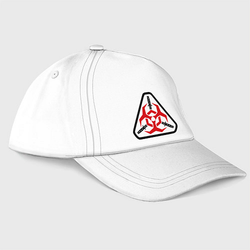 Бейсболка Двенадцать обезьян / Белый – фото 3