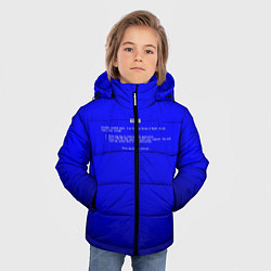 Куртка зимняя для мальчика BSOD, цвет: 3D-черный — фото 2