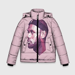 Куртка зимняя для мальчика LeBron James: Poly Violet, цвет: 3D-красный