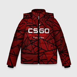 Зимняя куртка для мальчика Cs:go - Crimson Web Style Factory New Кровавая пау