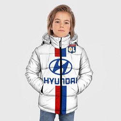 Куртка зимняя для мальчика Lion FC: Hyundai, цвет: 3D-черный — фото 2