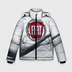 Куртка зимняя для мальчика FIAT, цвет: 3D-светло-серый