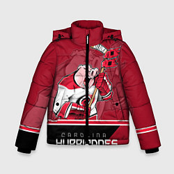Куртка зимняя для мальчика Carolina Hurricanes, цвет: 3D-красный