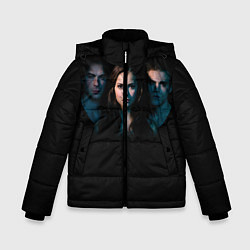 Куртка зимняя для мальчика Vampire Trio, цвет: 3D-черный