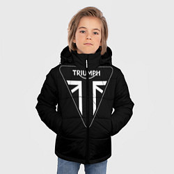 Куртка зимняя для мальчика Triumph 4 цвета 3D-черный — фото 2