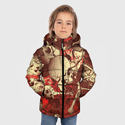 Куртка зимняя для мальчика Cs:go - Styx Famas style, цвет: 3D-черный — фото 2