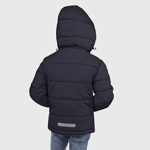 Зимняя куртка для мальчика Радужный спорт / 3D-Черный – фото 4