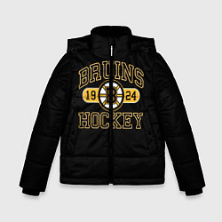 Куртка зимняя для мальчика Boston Bruins: Est.1924, цвет: 3D-светло-серый