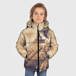 Куртка зимняя для мальчика Сокол Sollievo, цвет: 3D-черный — фото 2