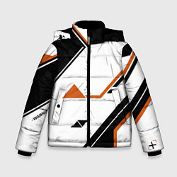 Куртка зимняя для мальчика CS:GO Asiimov P250 Style, цвет: 3D-черный
