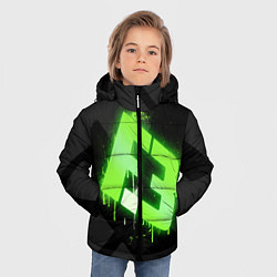 Куртка зимняя для мальчика Flipsid3: Black collection, цвет: 3D-черный — фото 2
