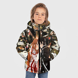 Куртка зимняя для мальчика Мастера меча, цвет: 3D-светло-серый — фото 2