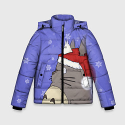 Зимняя куртка для мальчика Тоторо и снег