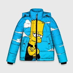 Зимняя куртка для мальчика Задумчивый Барт