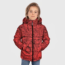 Куртка зимняя для мальчика Огония страсти, цвет: 3D-красный — фото 2