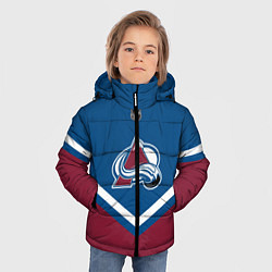 Куртка зимняя для мальчика NHL: Colorado Avalanche цвета 3D-черный — фото 2