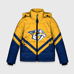 Куртка зимняя для мальчика NHL: Nashville Predators, цвет: 3D-красный