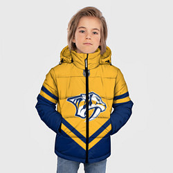 Куртка зимняя для мальчика NHL: Nashville Predators, цвет: 3D-черный — фото 2
