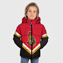 Куртка зимняя для мальчика NHL: Ottawa Senators, цвет: 3D-черный — фото 2