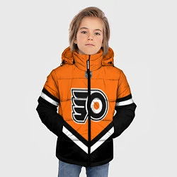 Куртка зимняя для мальчика NHL: Philadelphia Flyers, цвет: 3D-светло-серый — фото 2
