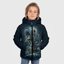 Куртка зимняя для мальчика Подводная охота, цвет: 3D-черный — фото 2