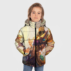 Куртка зимняя для мальчика Sun, цвет: 3D-черный — фото 2