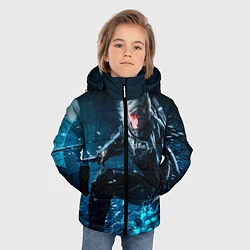 Куртка зимняя для мальчика Metal gear solid 4, цвет: 3D-черный — фото 2