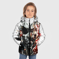 Куртка зимняя для мальчика Metal gear solid 5, цвет: 3D-светло-серый — фото 2