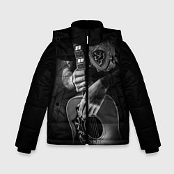 Зимняя куртка для мальчика Гитарист-рокер