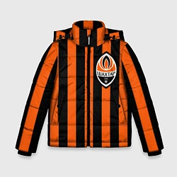 Куртка зимняя для мальчика ФК Шахтер Донецк, цвет: 3D-красный