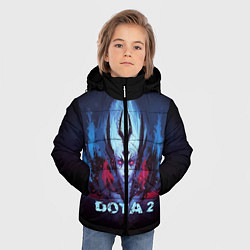 Куртка зимняя для мальчика Vengeful Spirit из доты, цвет: 3D-красный — фото 2