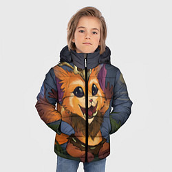 Куртка зимняя для мальчика Гнар, цвет: 3D-черный — фото 2